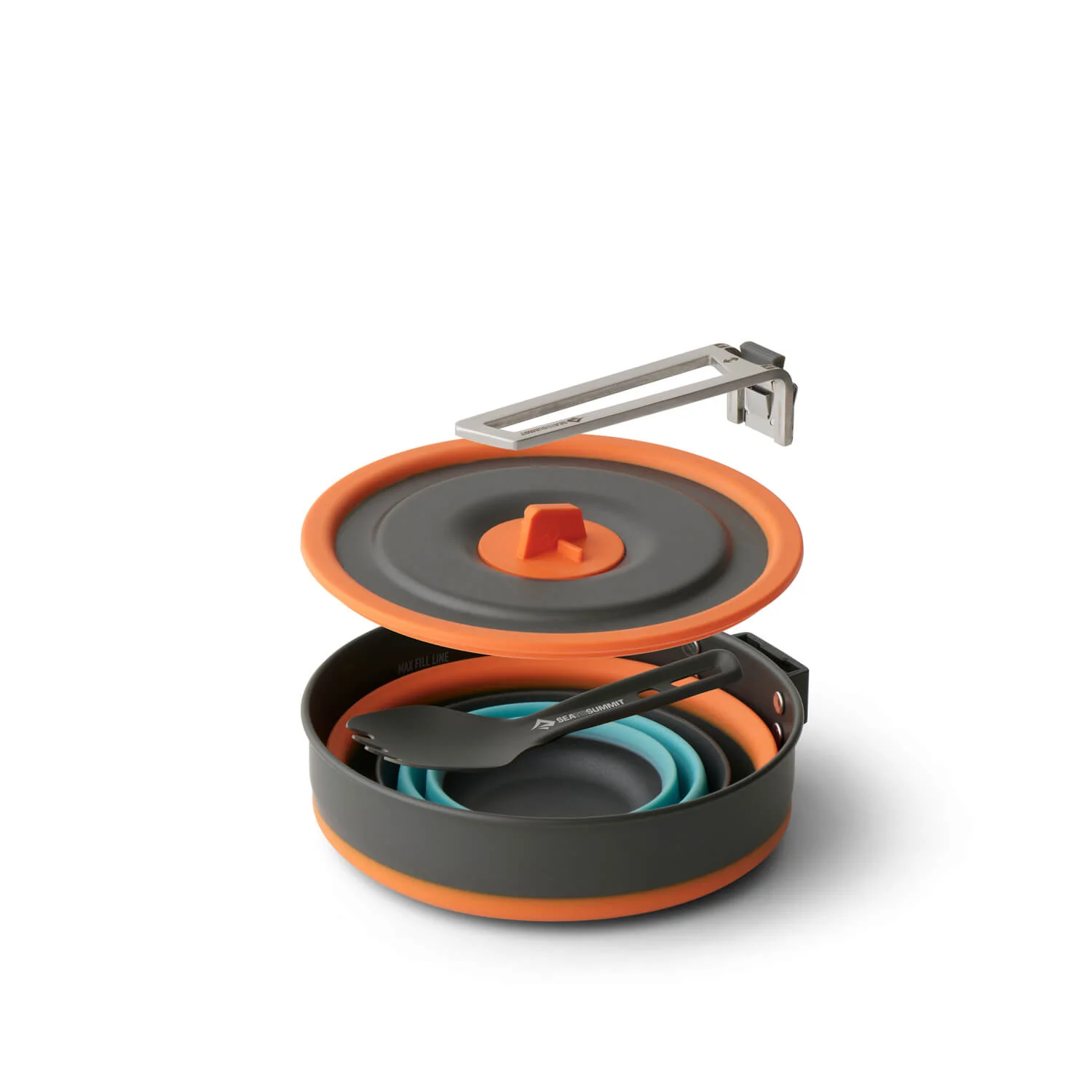 Frontier Ultralight Collapsible One Pot Cook Set 1L - [3 Piece] - Image 3