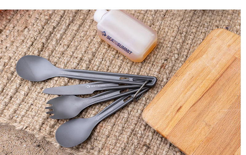 Frontier Ultralight Cutlery Set - Fork, Spoon & Knife - Image 5