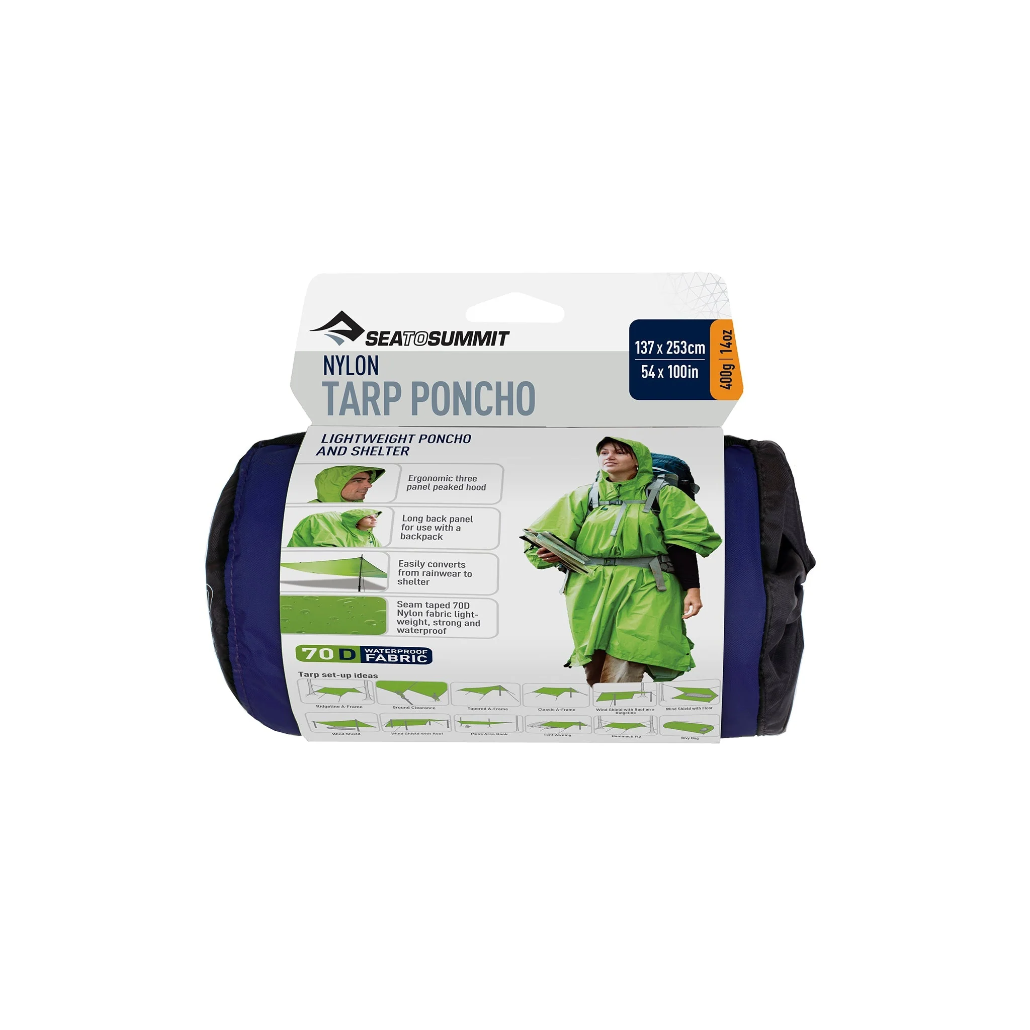 Nylon Tarp Poncho - Image 5