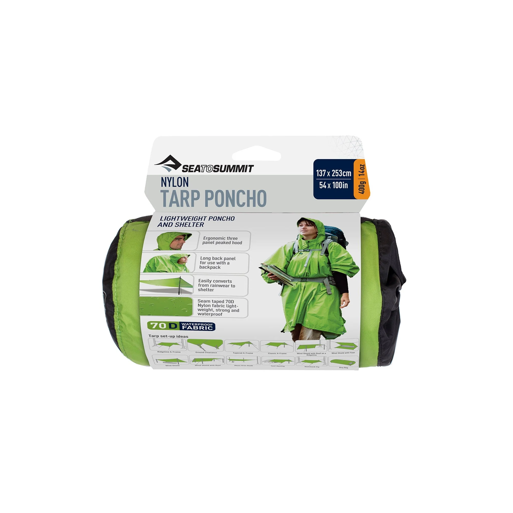 Nylon Tarp Poncho - Image 6
