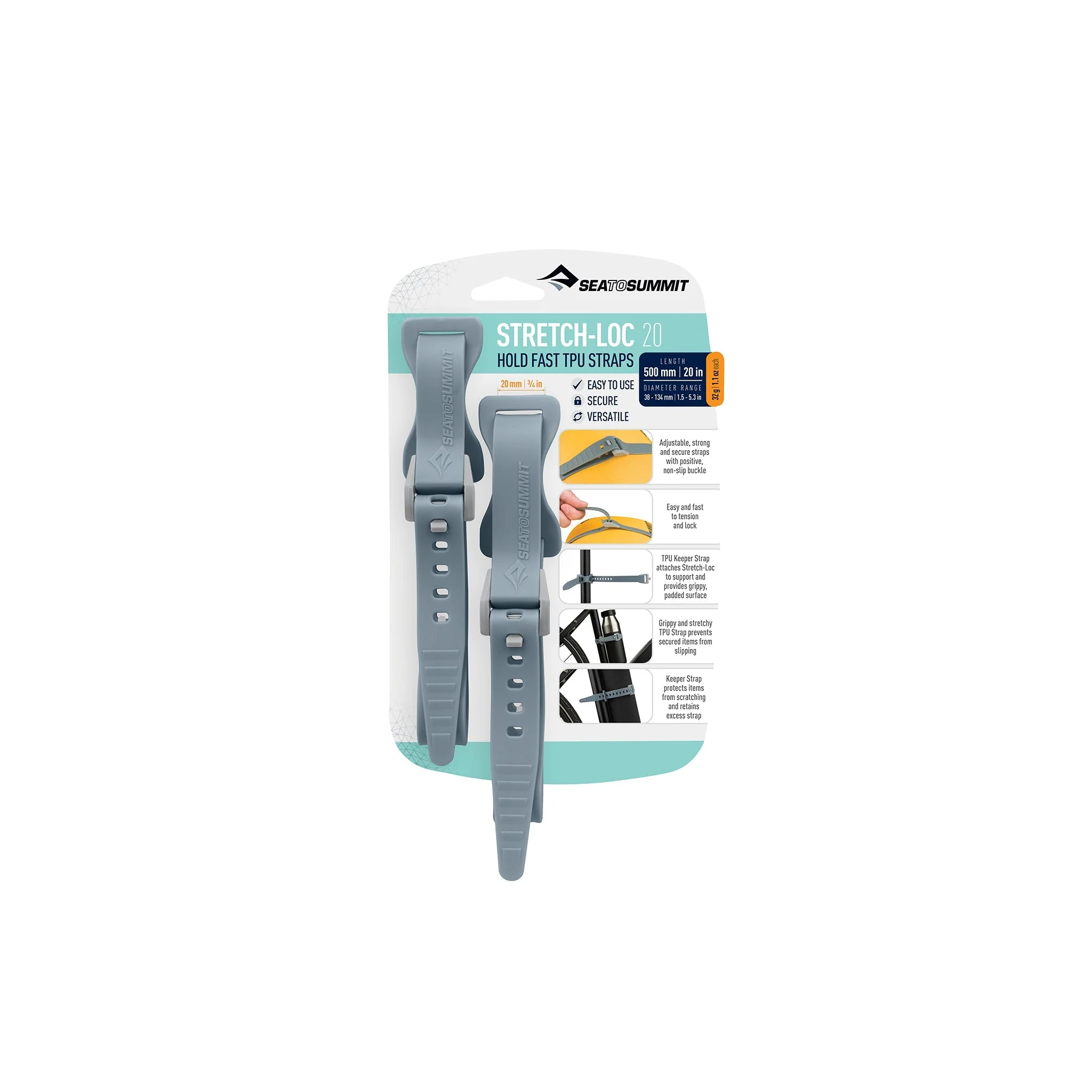 Stretch-Loc TPU Strap 20mm [2 Pack] - Past Season - Image 10