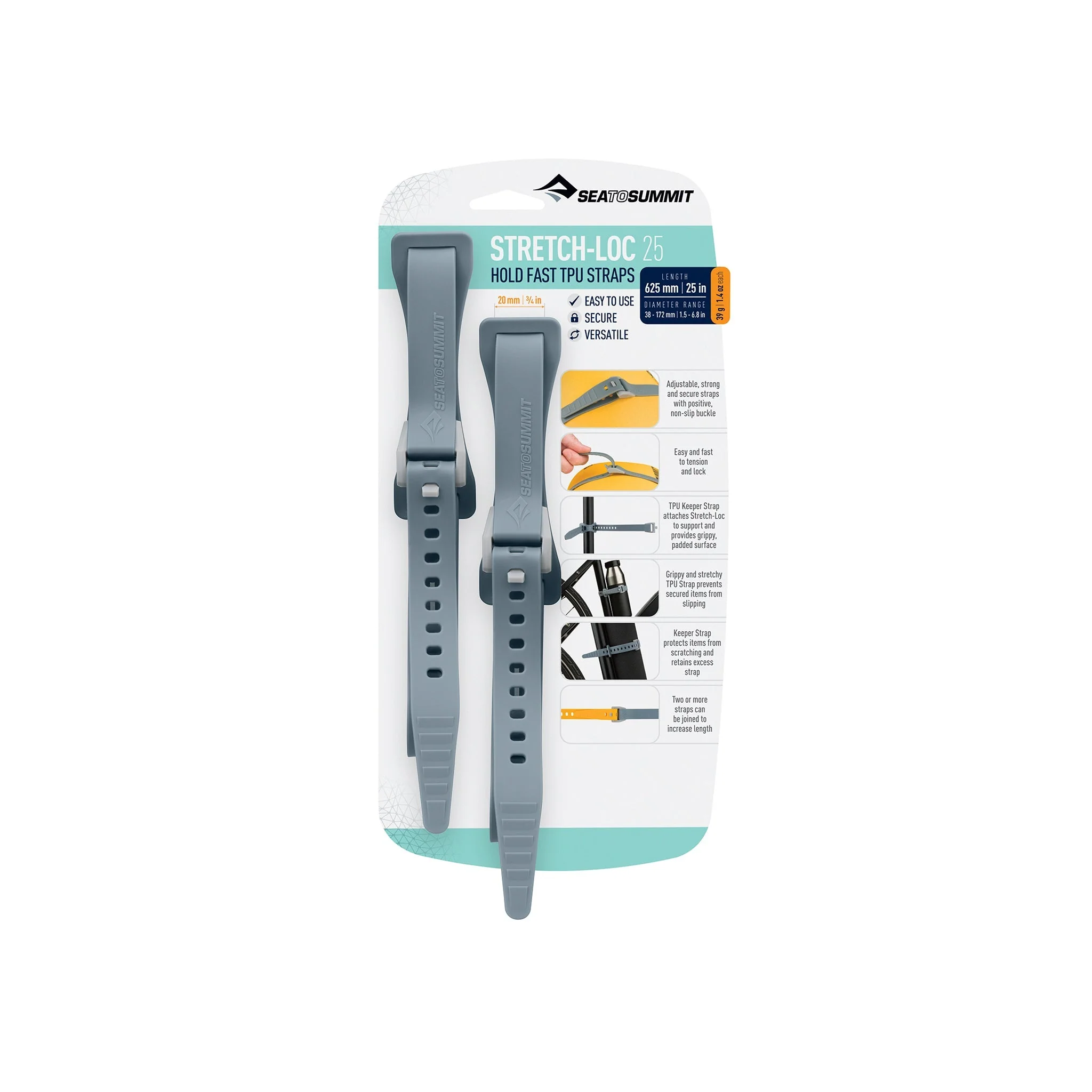 Stretch-Loc TPU Strap 20mm [2 Pack] - Past Season - Image 11