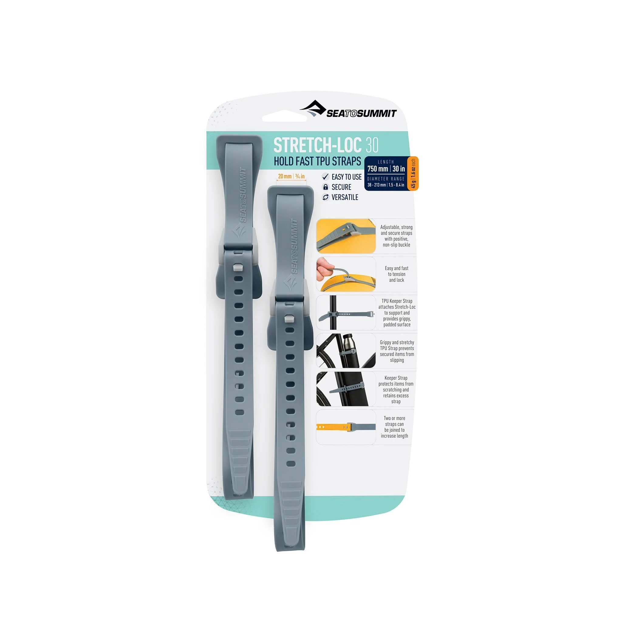 Stretch-Loc TPU Strap 20mm [2 Pack] - Past Season - Image 12