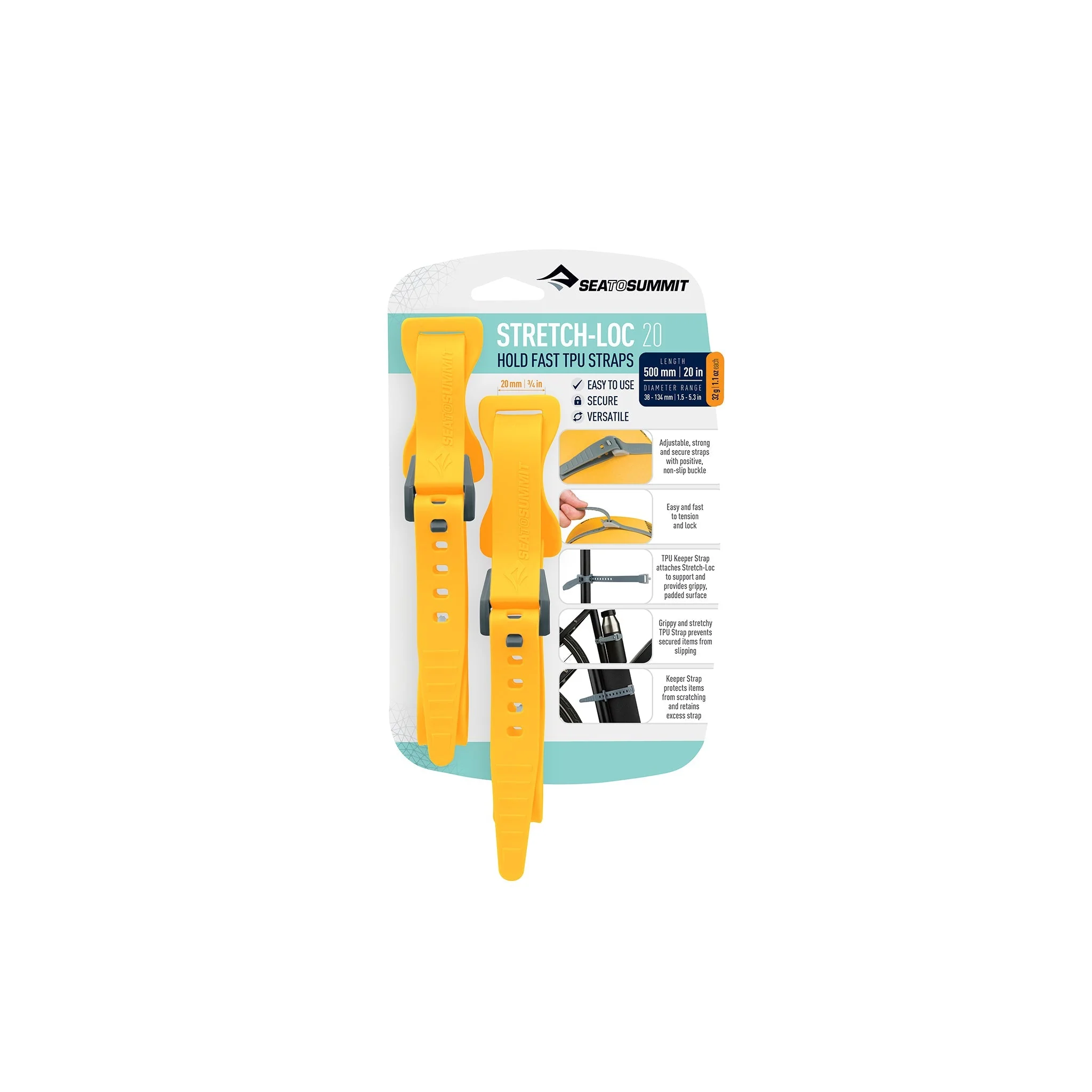 Stretch-Loc TPU Strap 20mm [2 Pack] - Past Season - Image 16