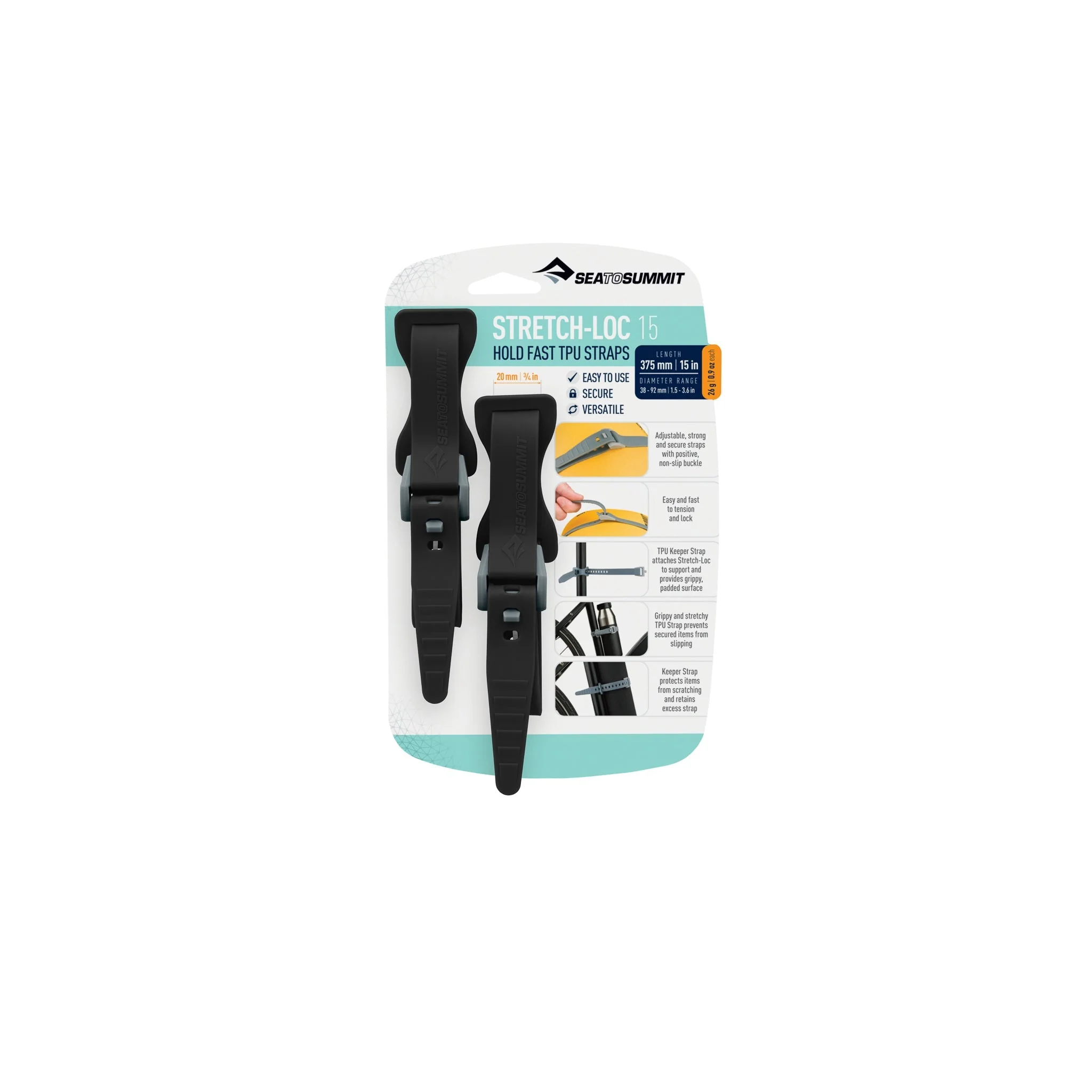 Stretch-Loc TPU Strap 20mm [2 Pack] - Past Season - Image 20