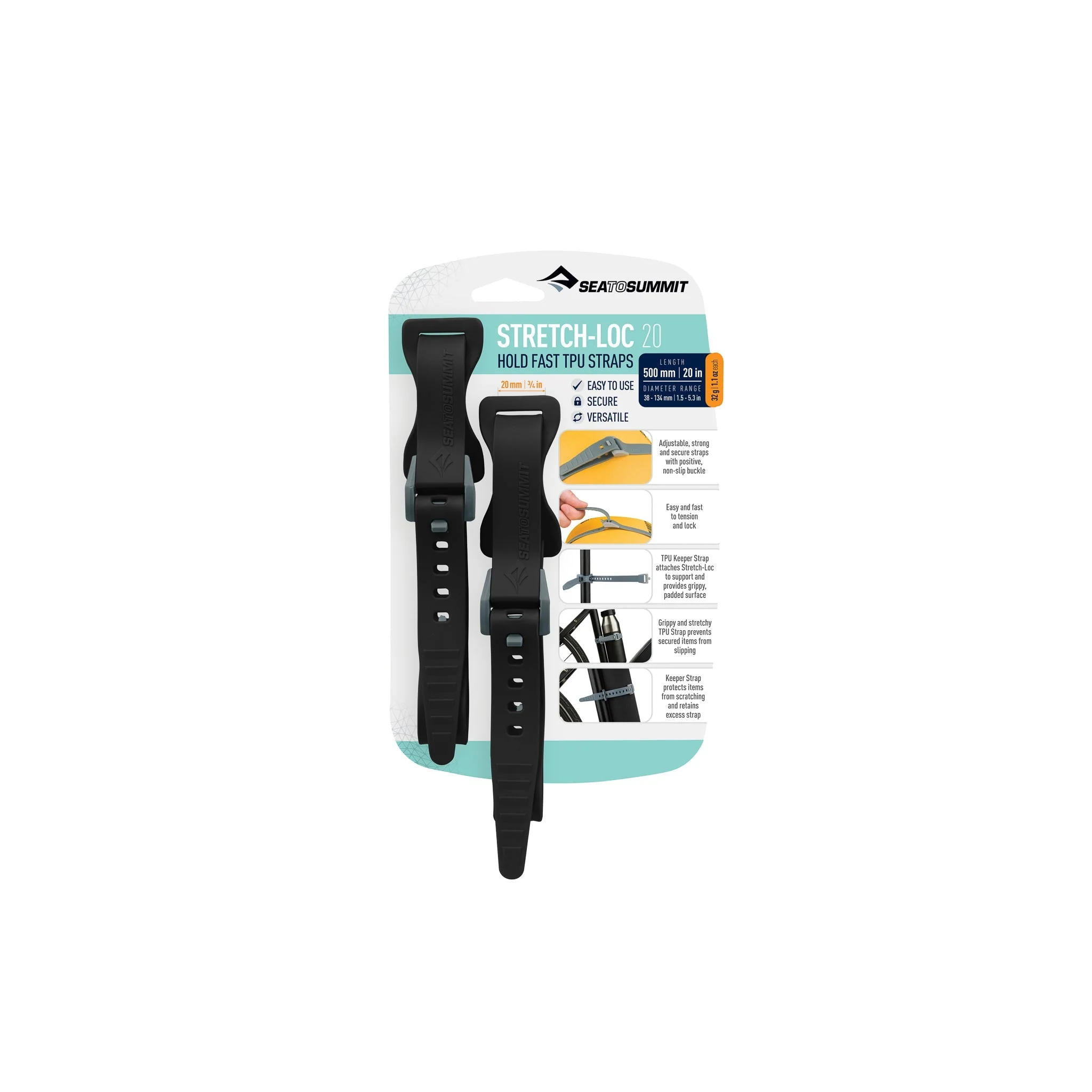 Stretch-Loc TPU Strap 20mm [2 Pack] - Past Season - Image 21