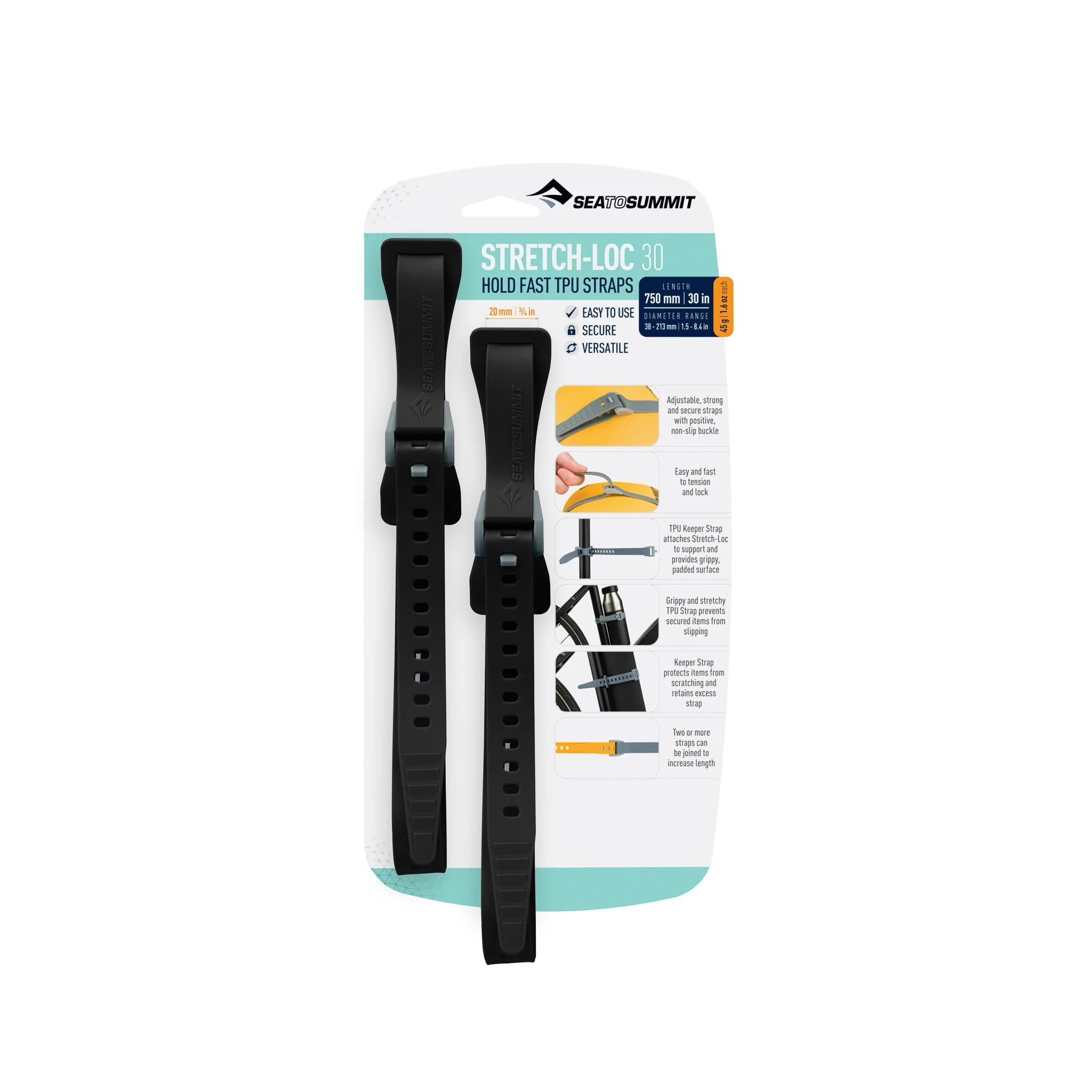 Stretch-Loc TPU Strap 20mm [2 Pack] - Past Season - Image 22