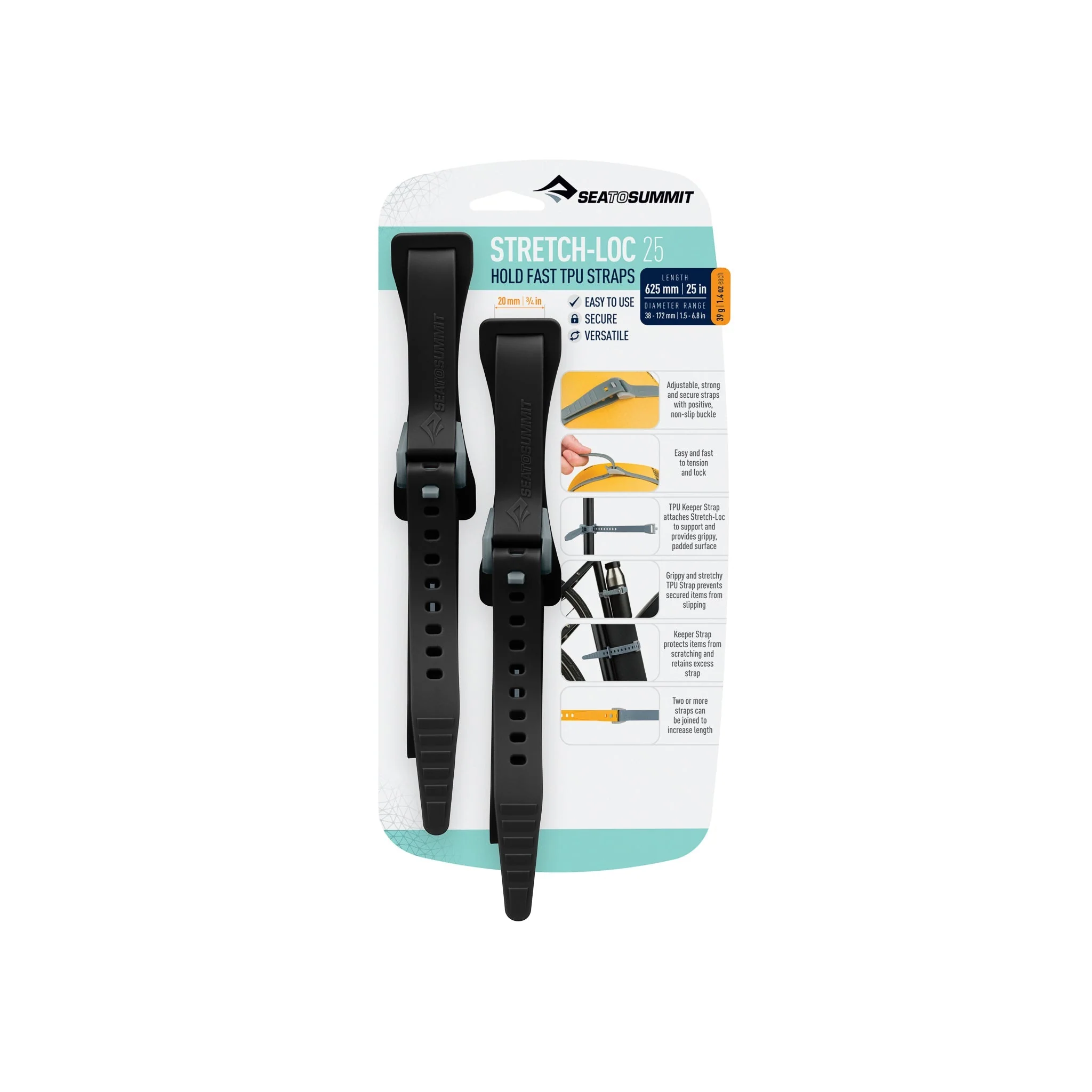 Stretch-Loc TPU Strap 20mm [2 Pack] - Past Season - Image 24
