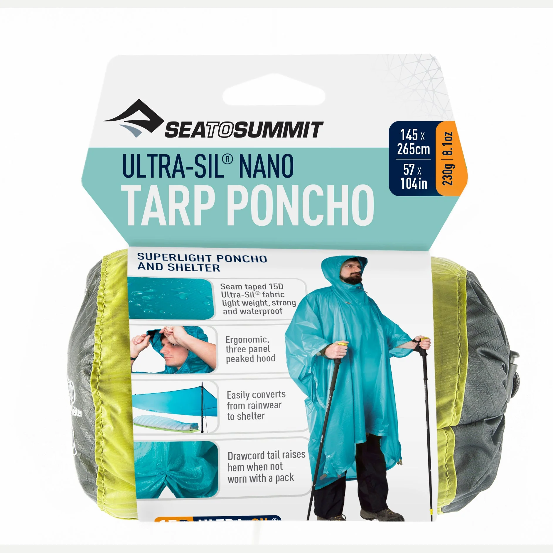Ultra-Sil Nano Tarp Poncho - Image 4